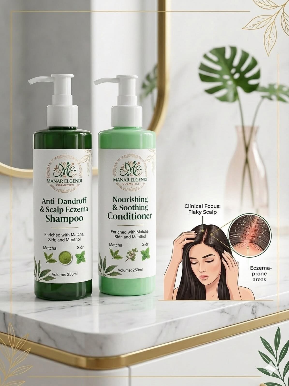 Anti-Dandruff Shampoo and Nourishing &amp;amp; Soothing Conditioner